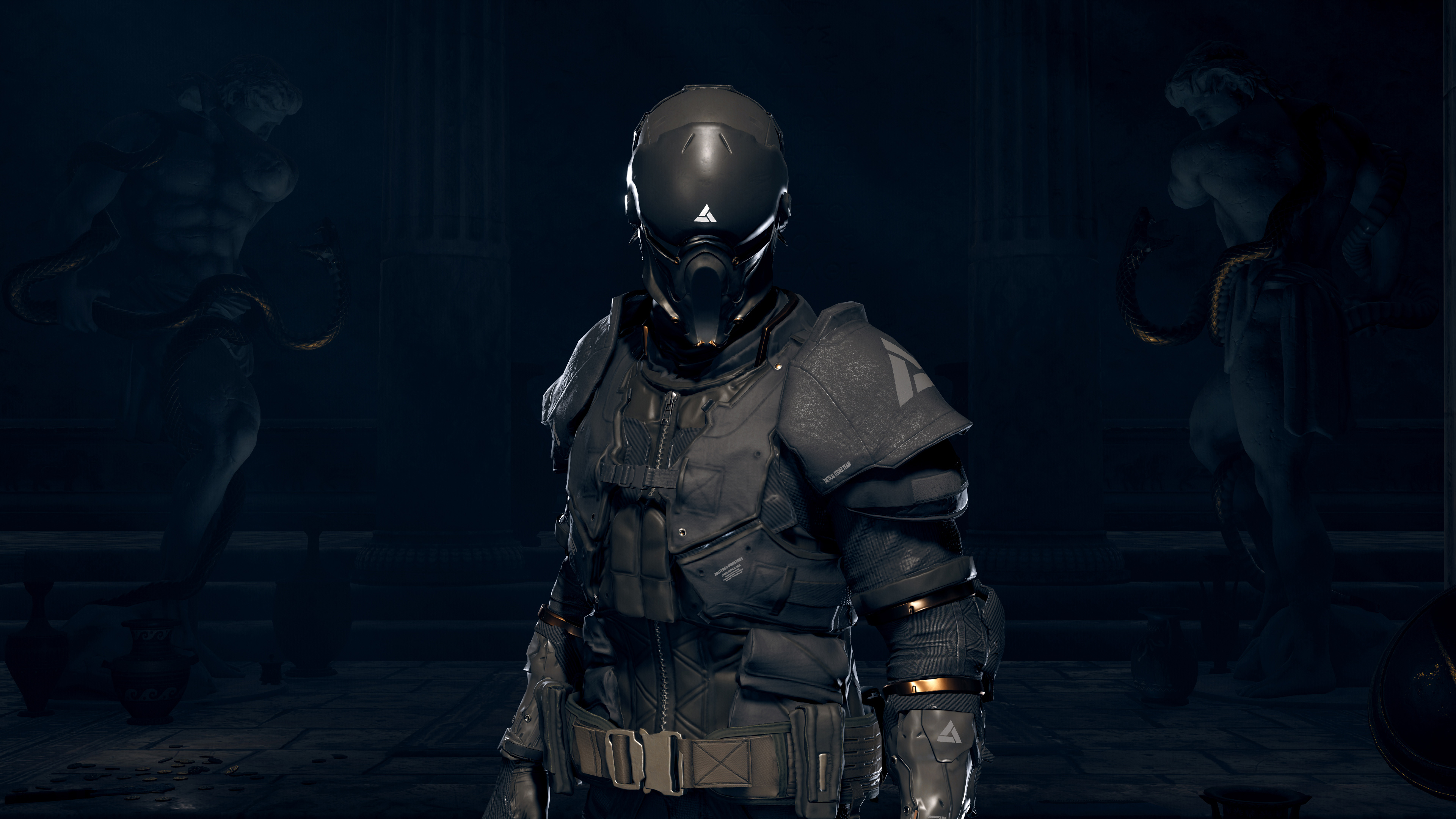 Abstergo Outfit Assassin Creed Odyssey Zbrushcentral Britomartis in messara, akropolis of argos in argos, sanctuary of eleusis in attika, temple of artemis orthia in lakonia, and. abstergo outfit assassin creed