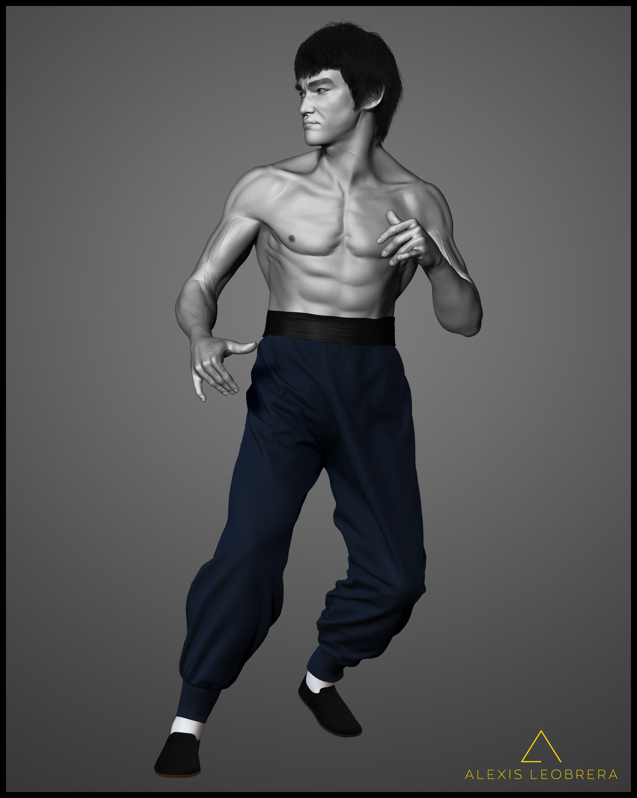 Bruce Lee Zbrushcentral