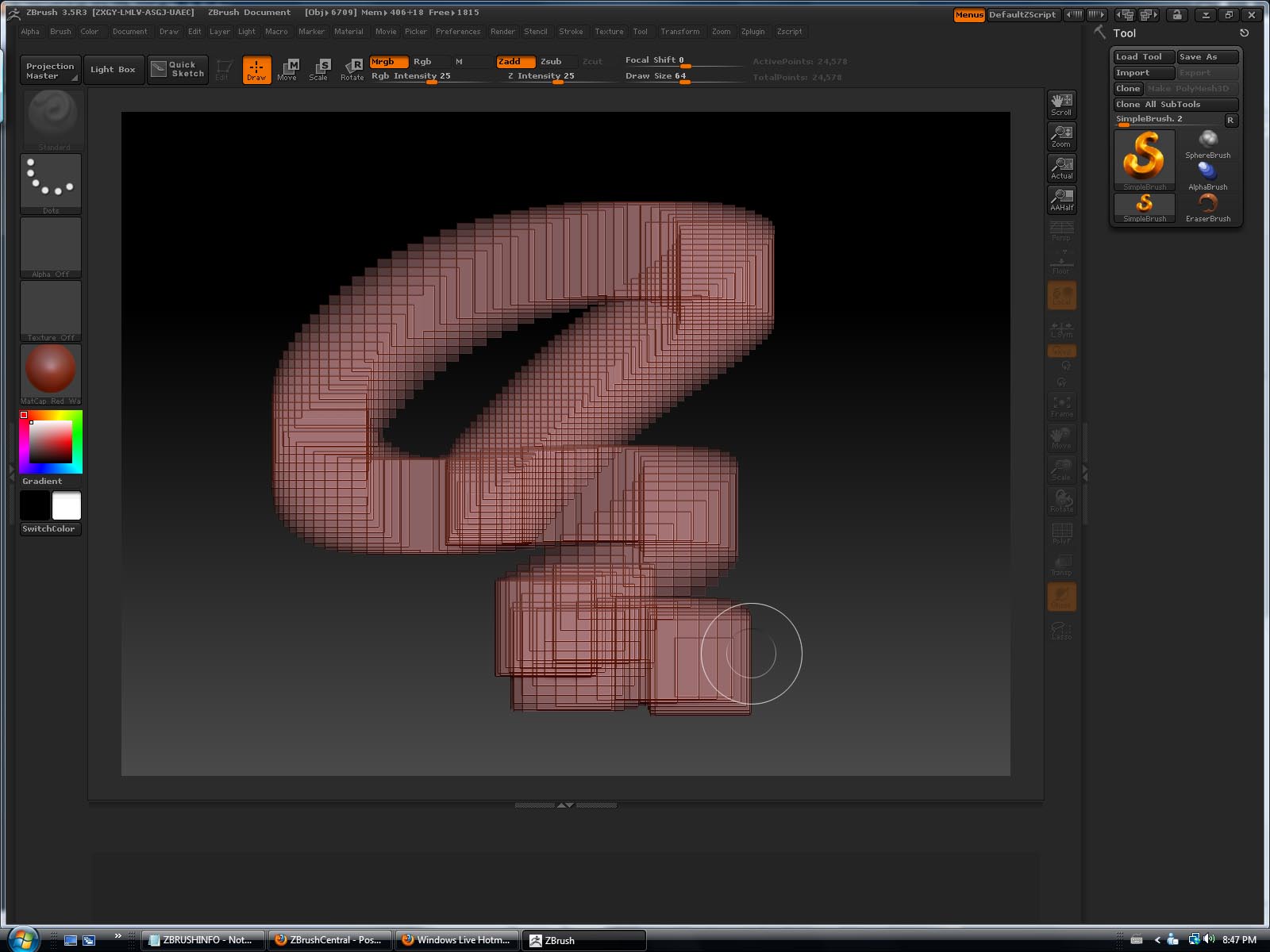 zbrush 2.5d for cad cnc