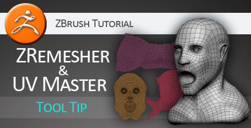 how to zremesher for really mustache in zbrush