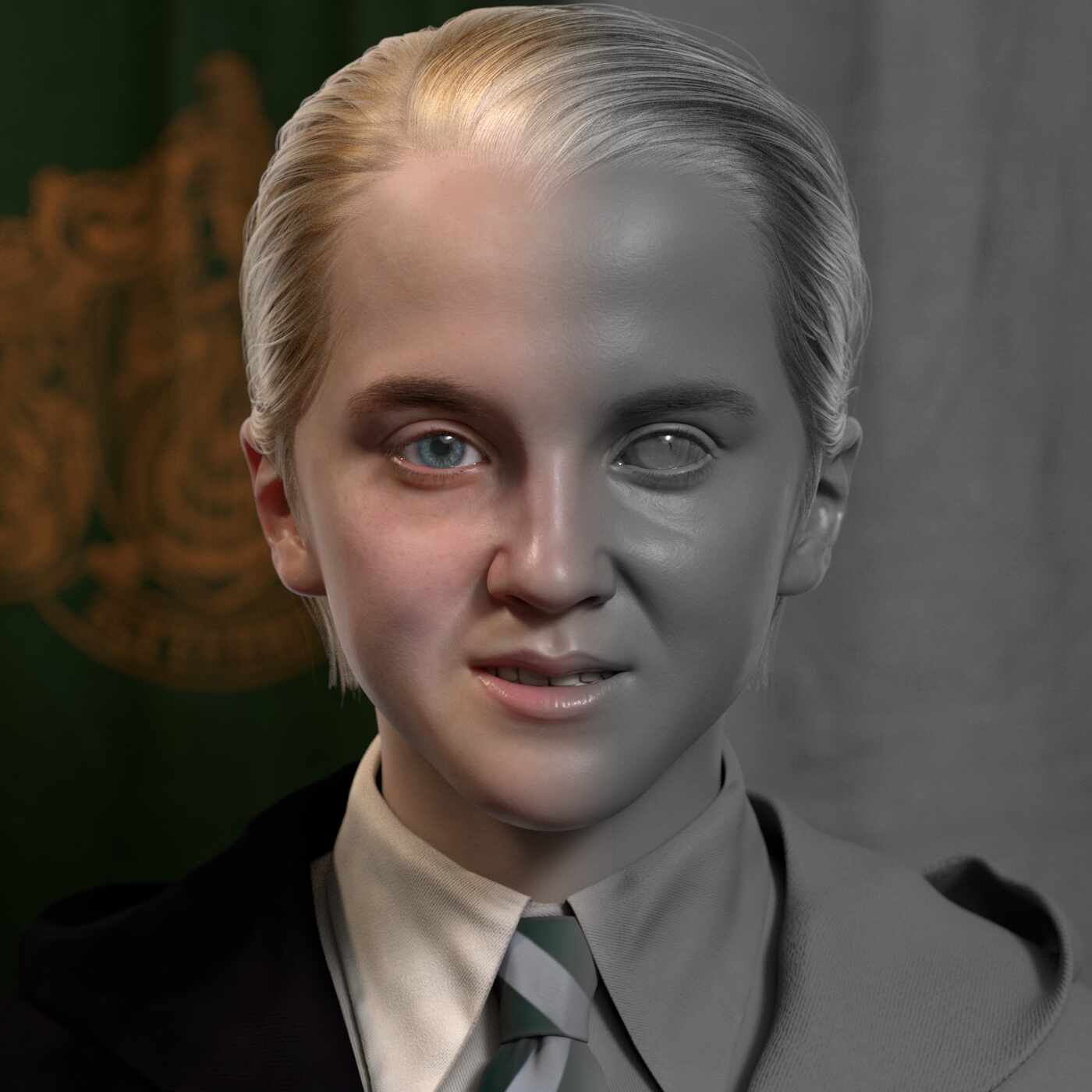 Draco Malfoy _Harry Potterr fanart - ZBrushCentral