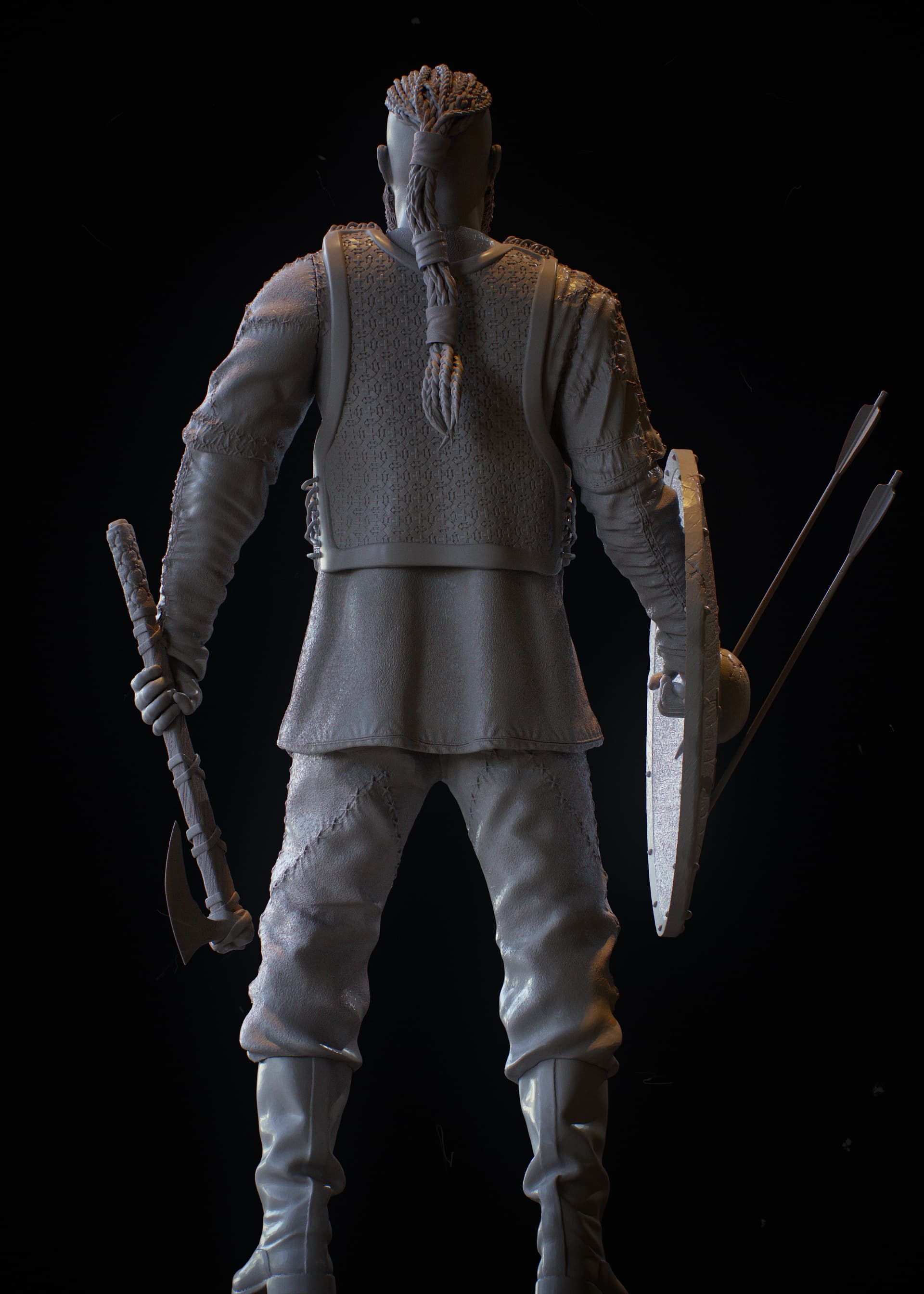 Ragnar Lothbrok 3D Collectible – Ready for Printing - ZBrushCentral