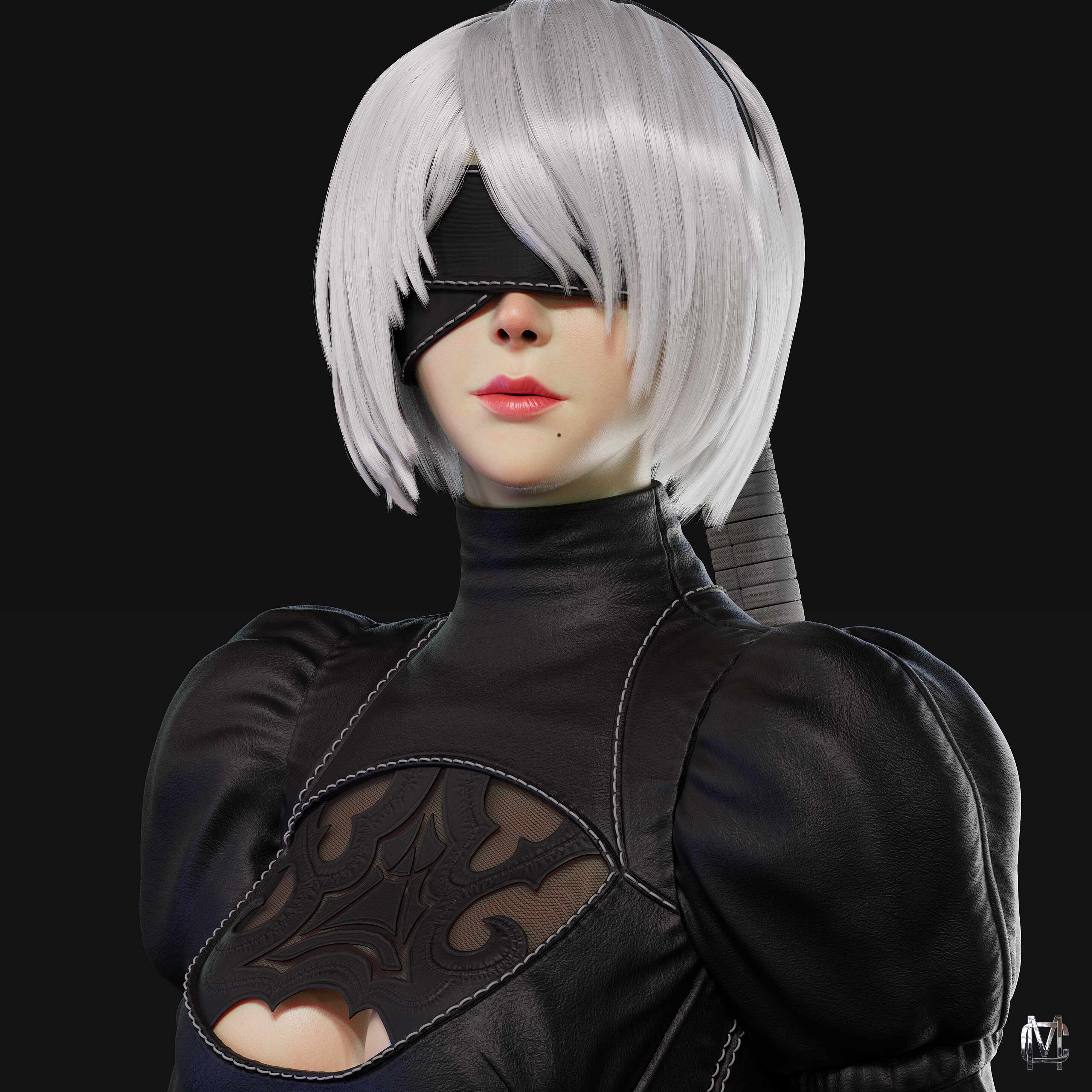 2B - Nier Automata - ZBrushCentral