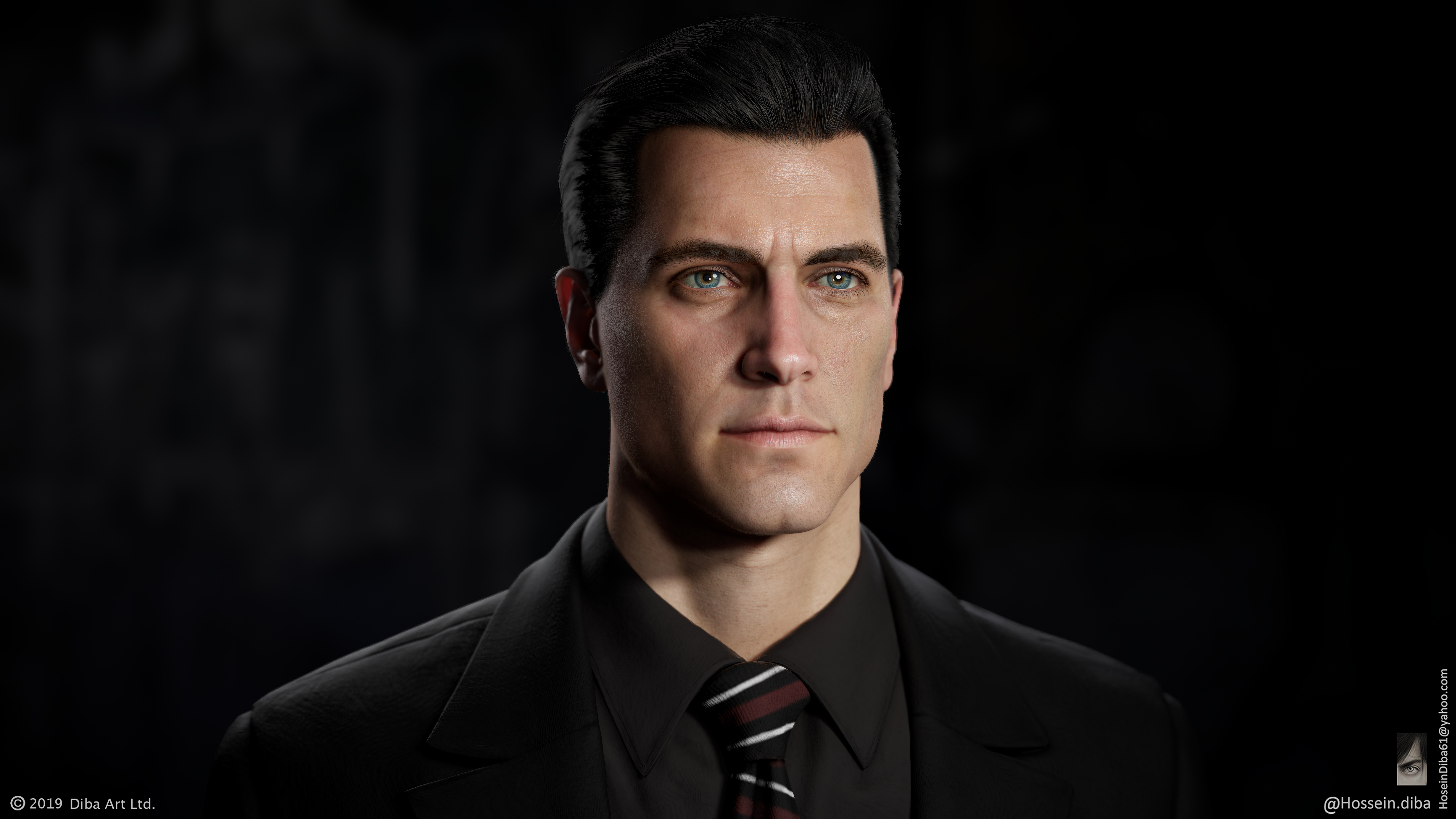 Bruce Wayne _ (Real time) ZBrushCentral