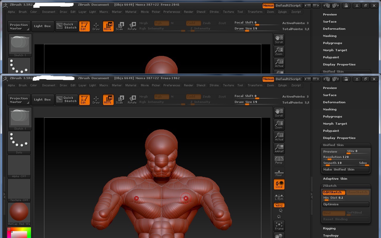 how to export model from zbrush for color printing