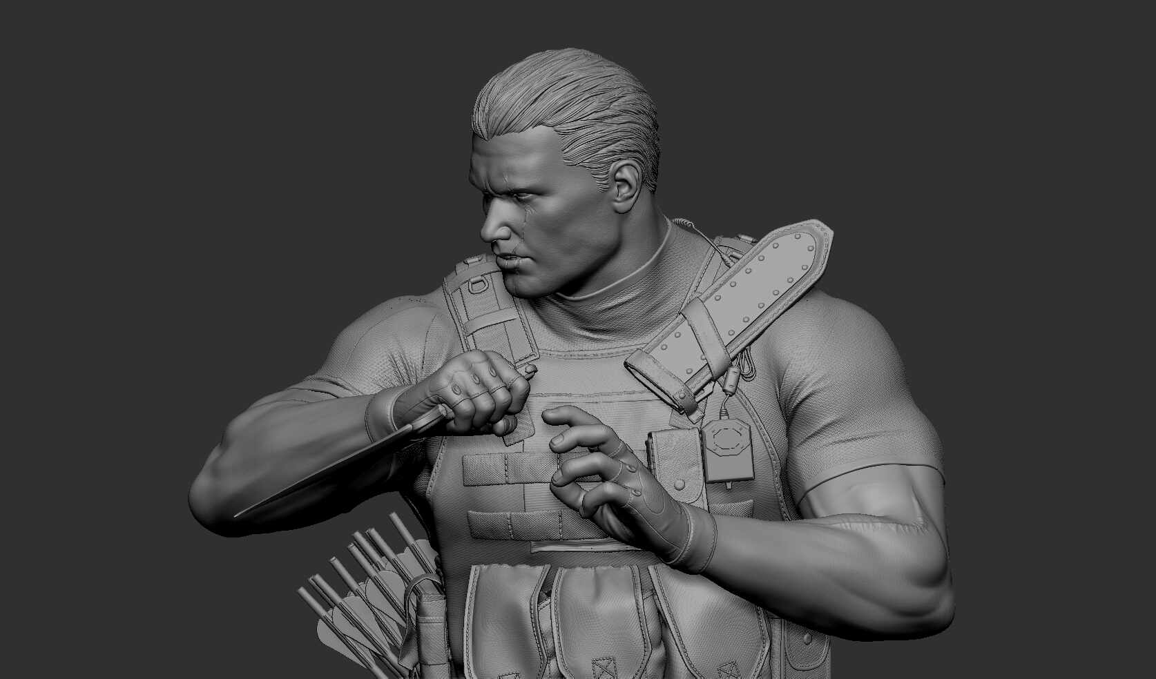 Resident Evil 4 UHD Krauser Mutated 3D Model - Download Free 3D model by  Tremolo_1404_ [e075672] - Sketchfab