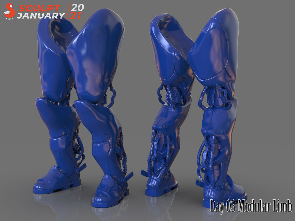 Sculptjanuary-2021-Render-Day-03