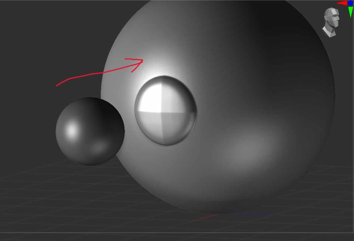 decrease geometry on sphere 3d zbrush