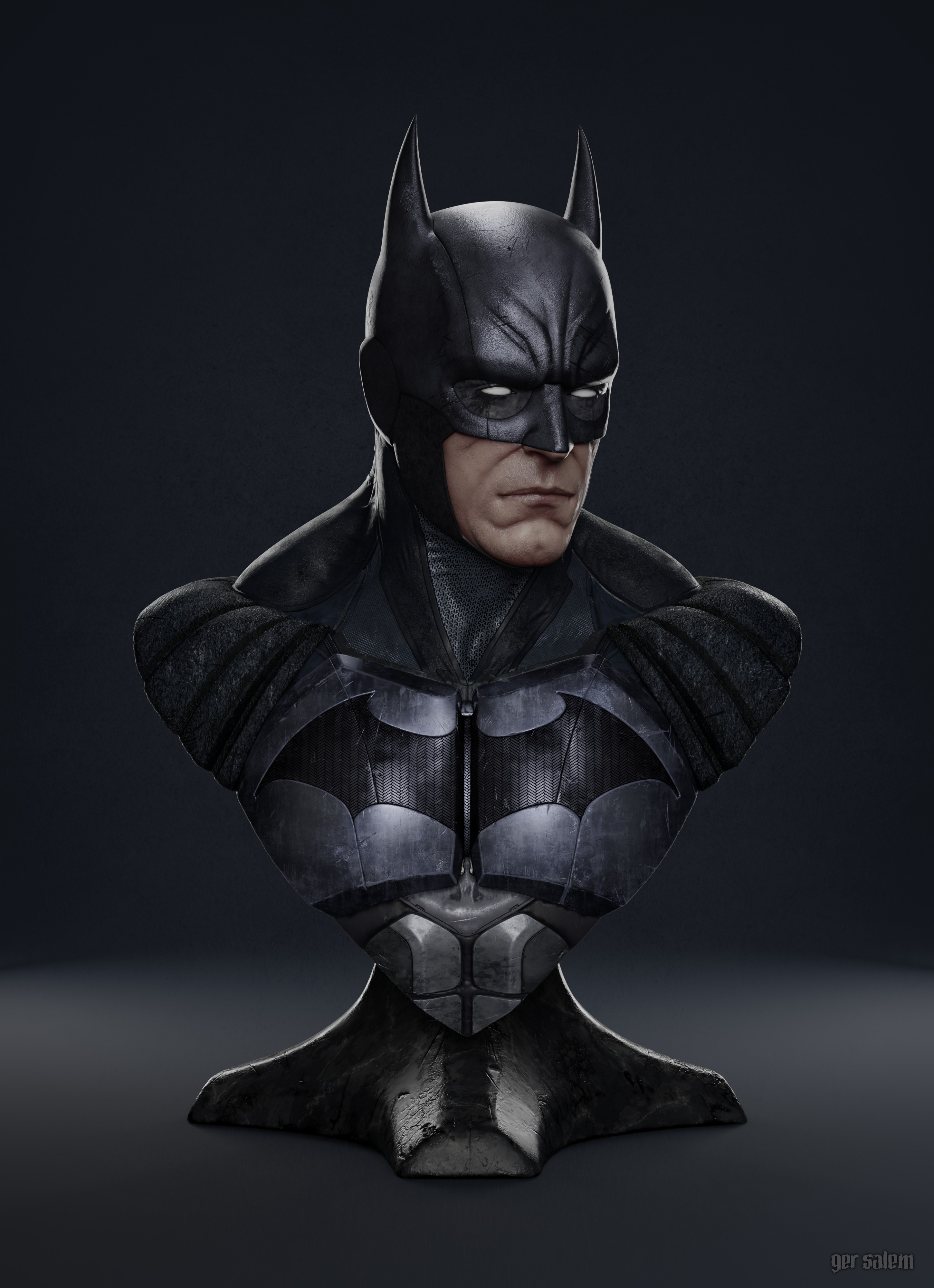 Batman Bust Sculpture - ZBrushCentral