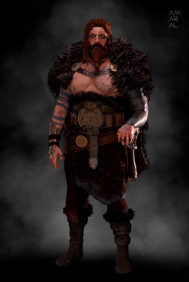 Thor - God of War Ragnarok by JohnHannon, Character Art, 3D