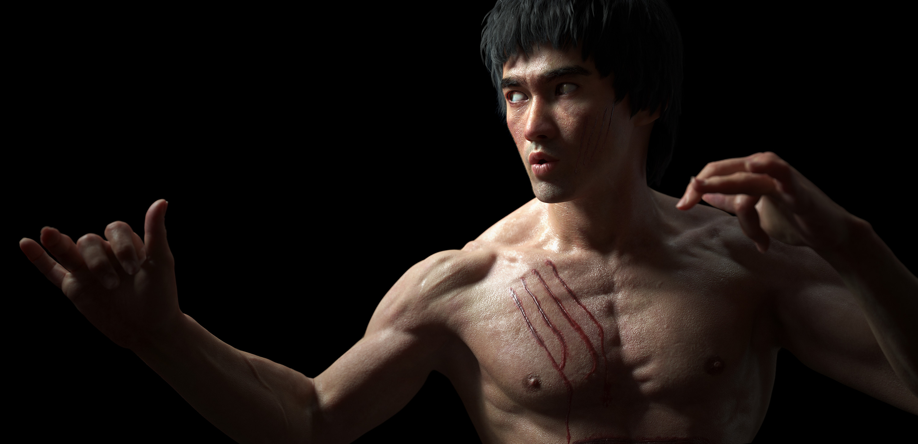 Bruce Lee Zbrushcentral