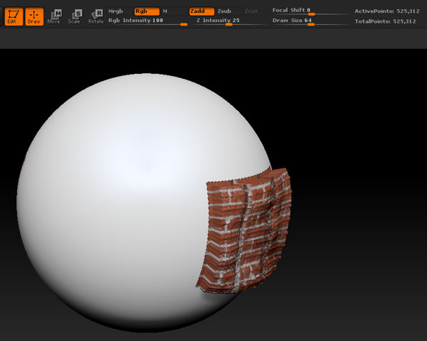 Spotlight su sfera con colore e zadd.jpg