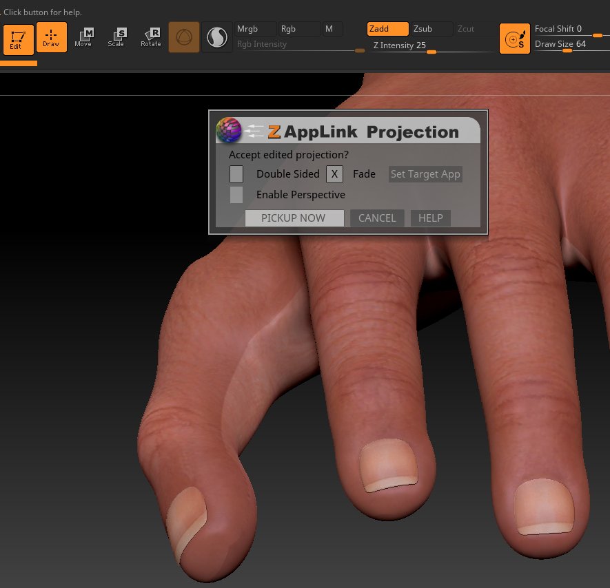 FIgure in Edit Mode