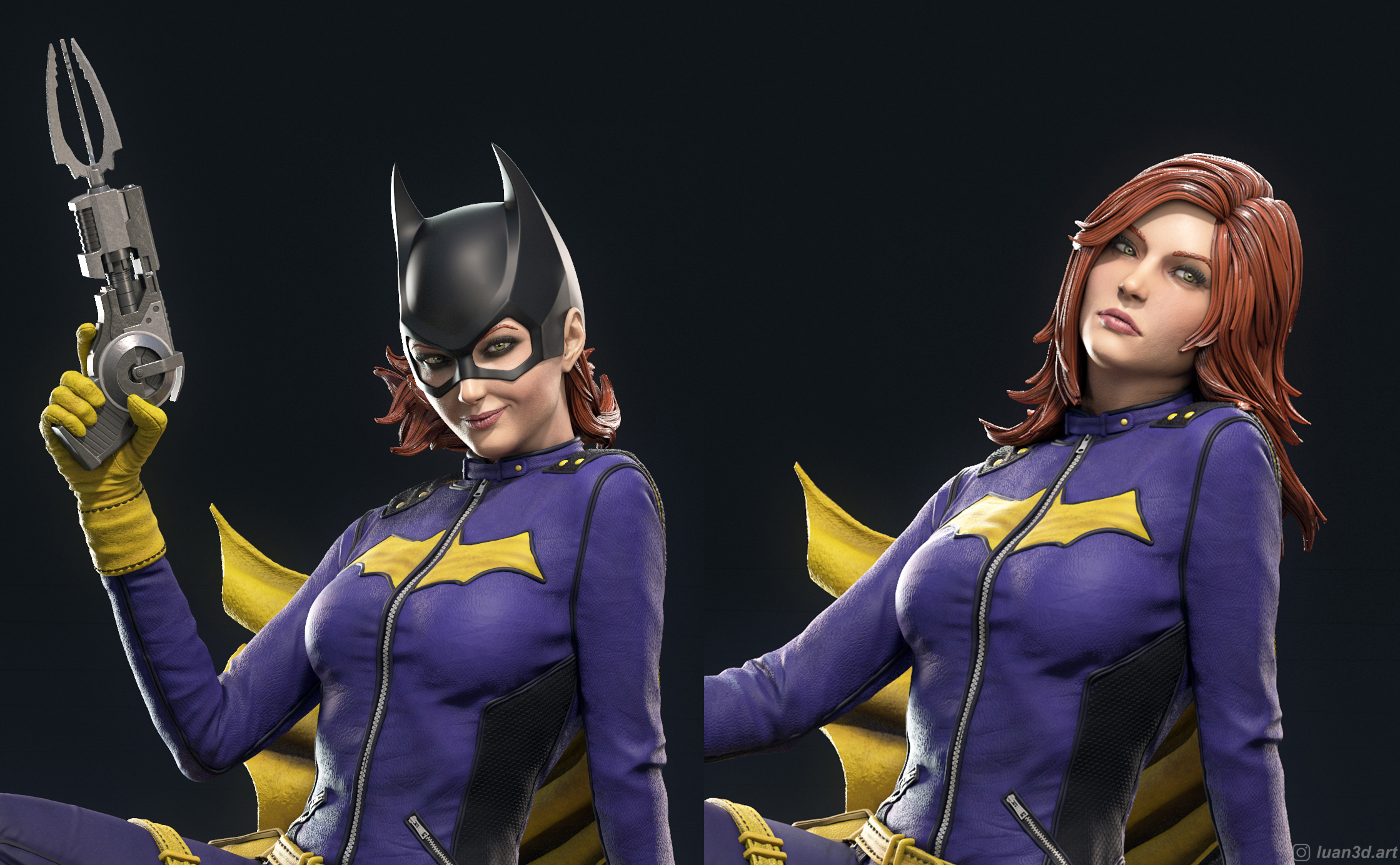 Batgirl - Fan art.