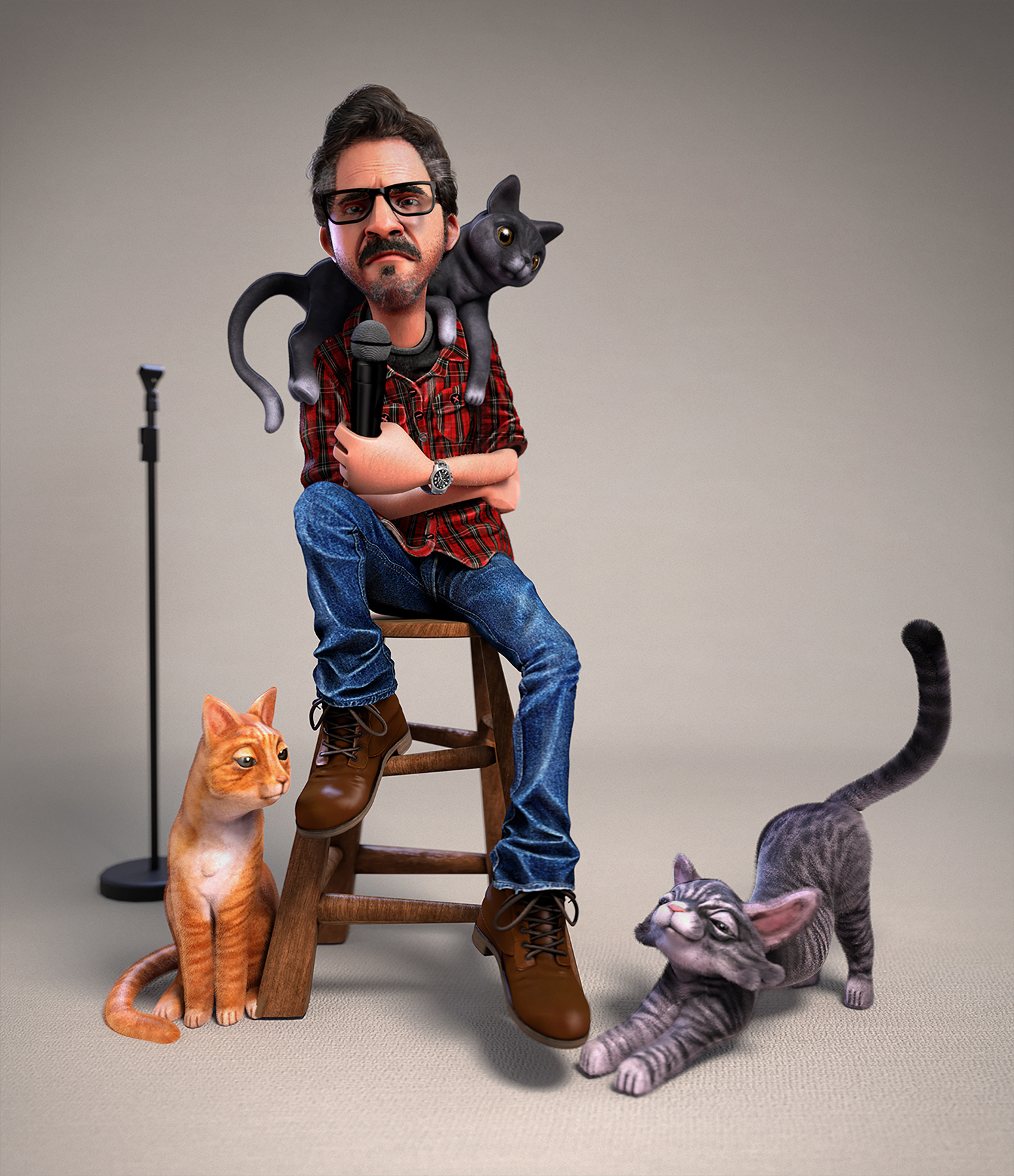 Marc Maron - ZBrushCentral