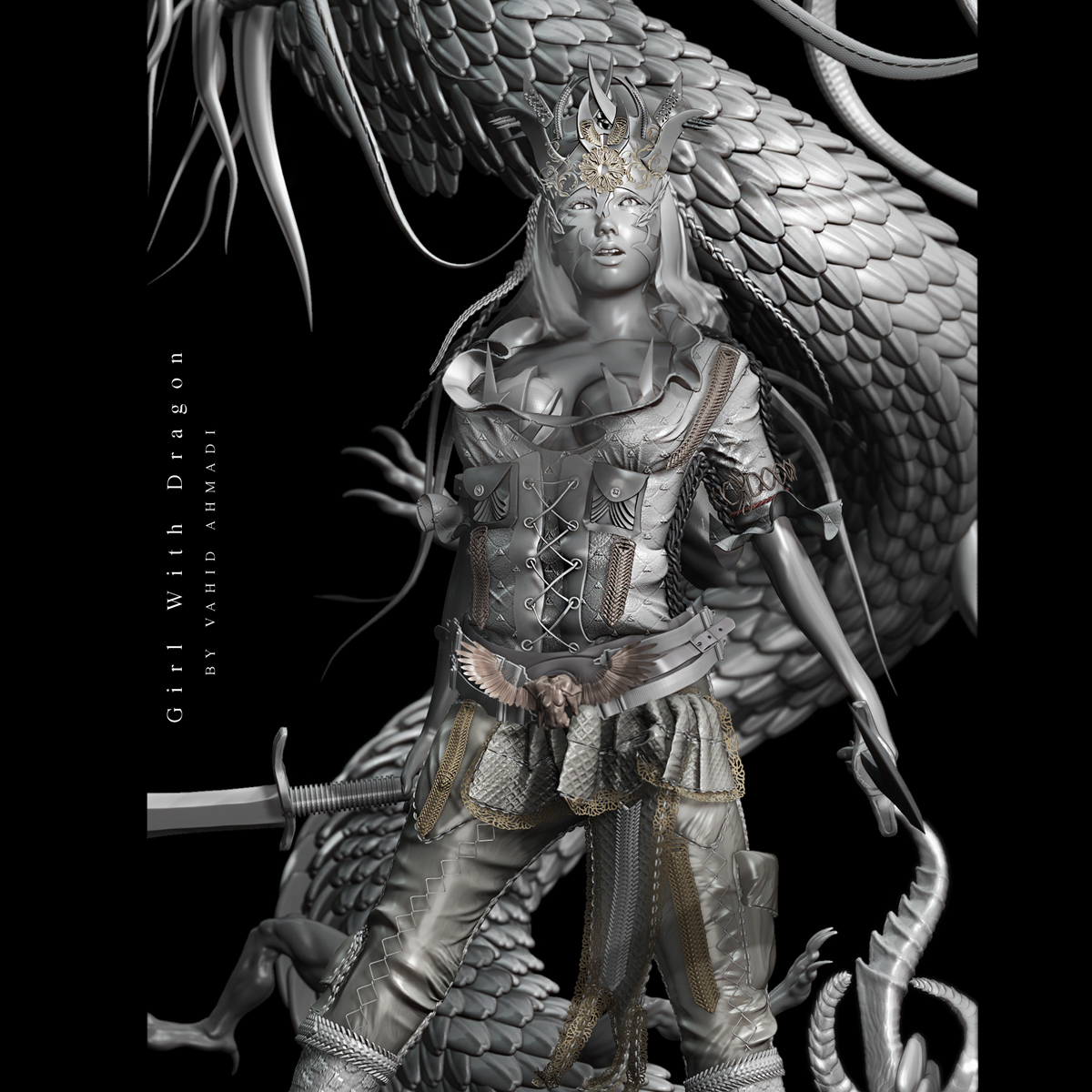 Girl With Dragon By vahid ahmadi-001.jpg