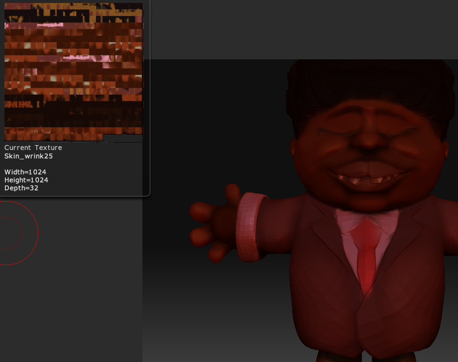 How do I export a texture from ZBrush 3.1 that looks unwrapped
