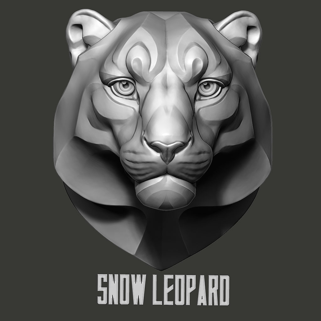 snow-leopard-head-sculpture-3d-model-scr01
