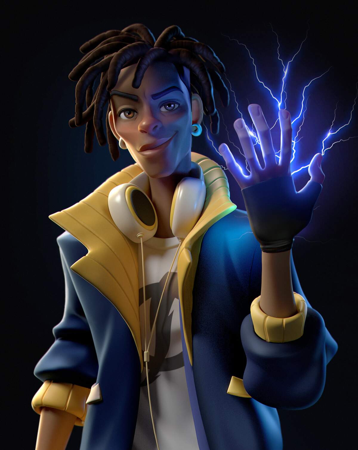 static-shock-zbrushcentral