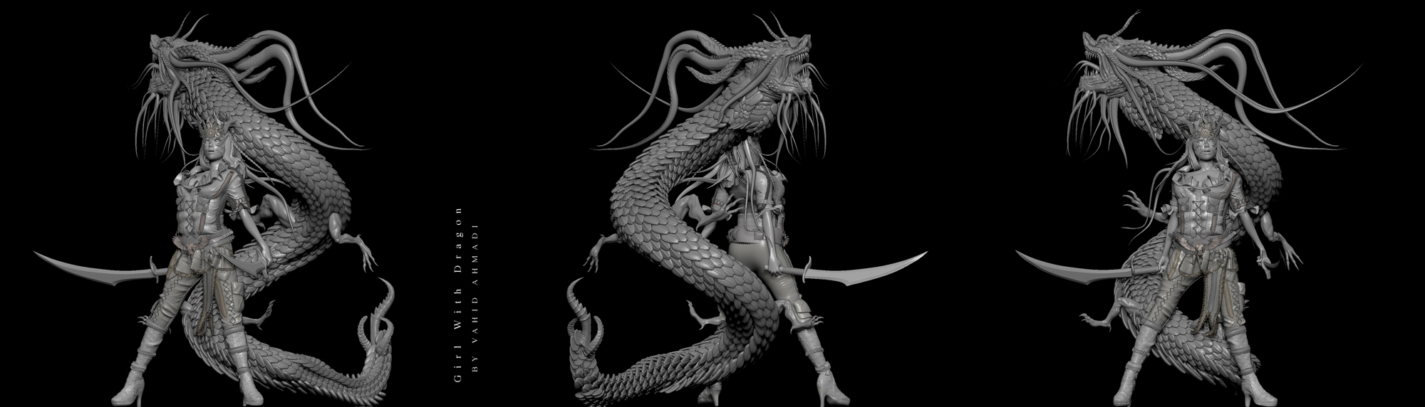 Girl With Dragon By vahid ahmadi-003.jpg