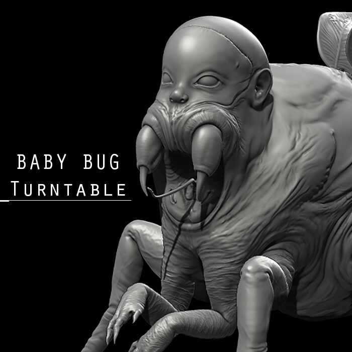 Baby bug mattwax ZBrush Movie07_Thumb 02
