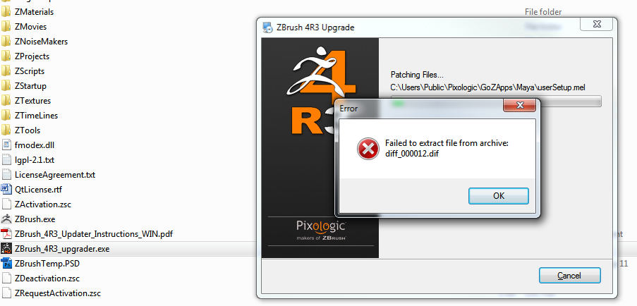 ZBrush4R3 Updater Error.jpg