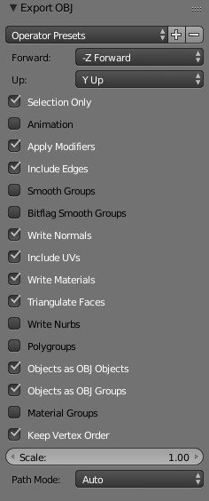 obj to zbrush export settings.png