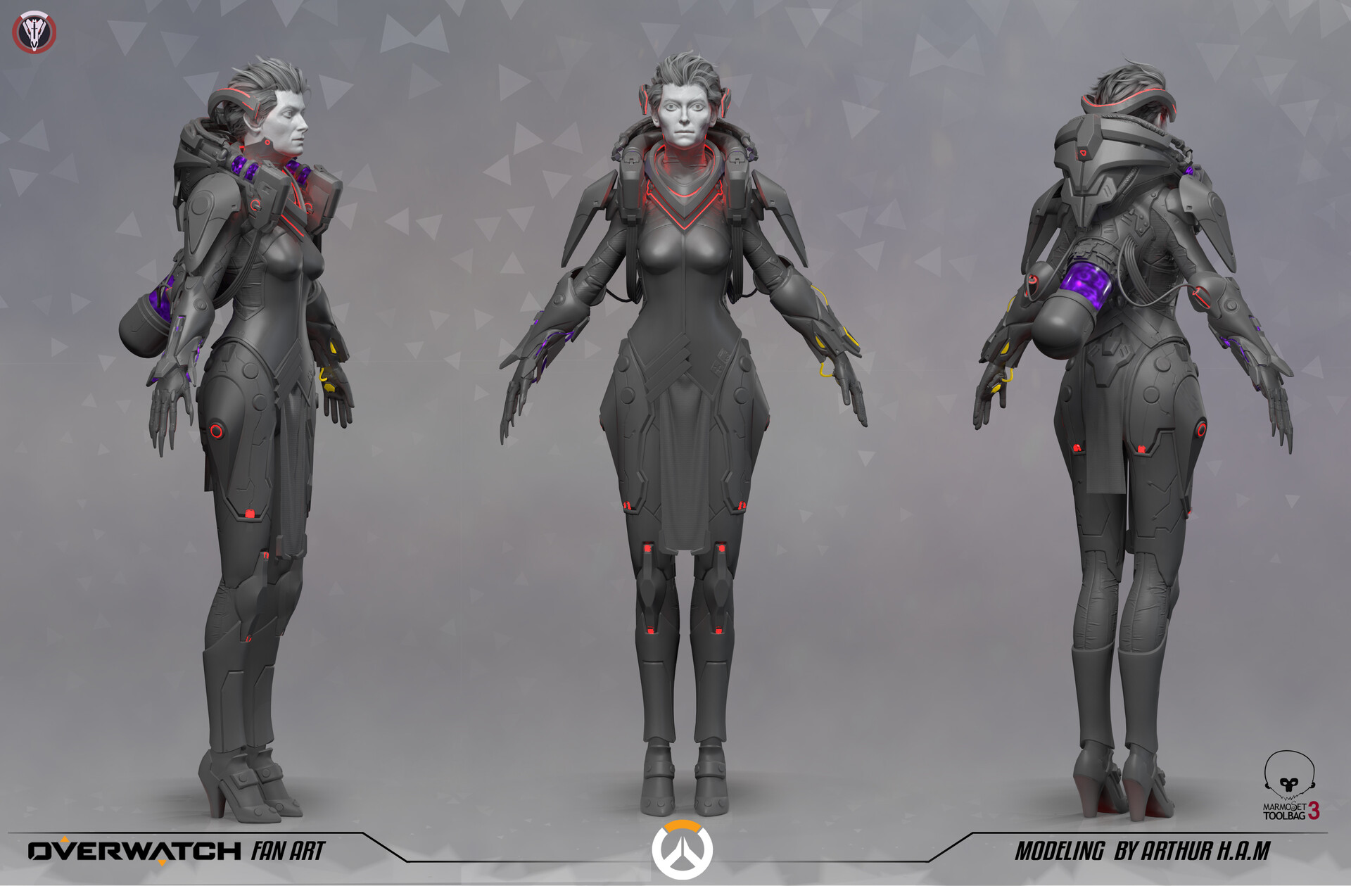 Moira Overwatch Fan Art Zbrushcentral,Unique Black Panther Wallpaper Hd 4k