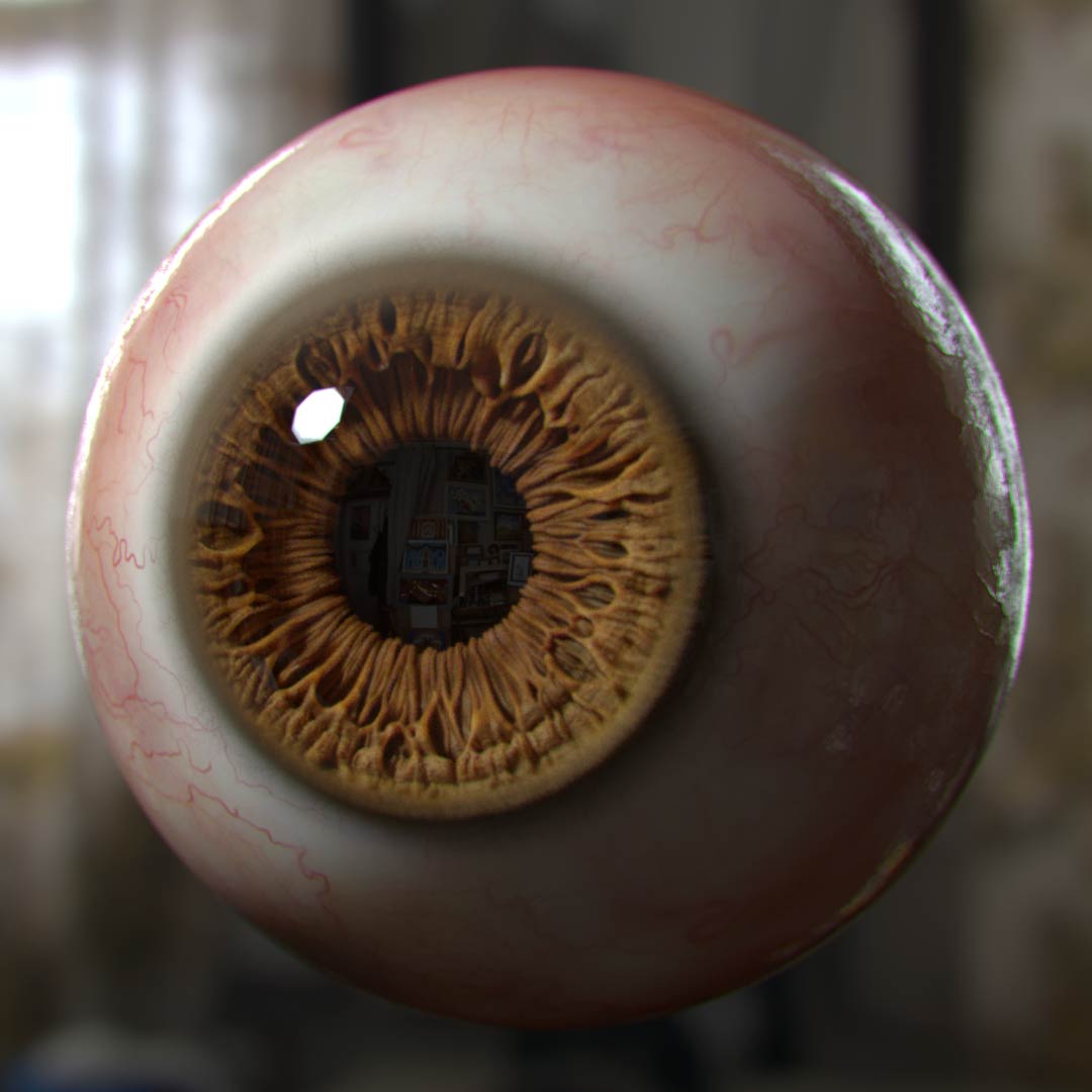 creating a realistic eye in zbrush