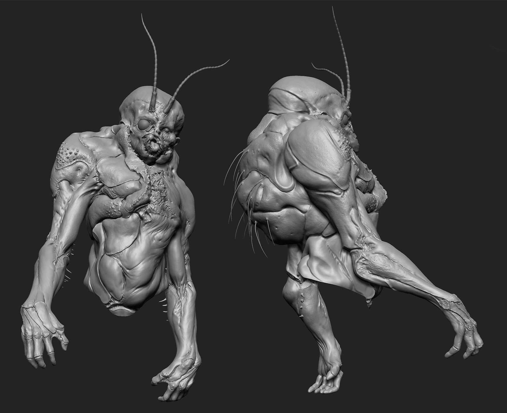 Insect Man - ZBrushCentral