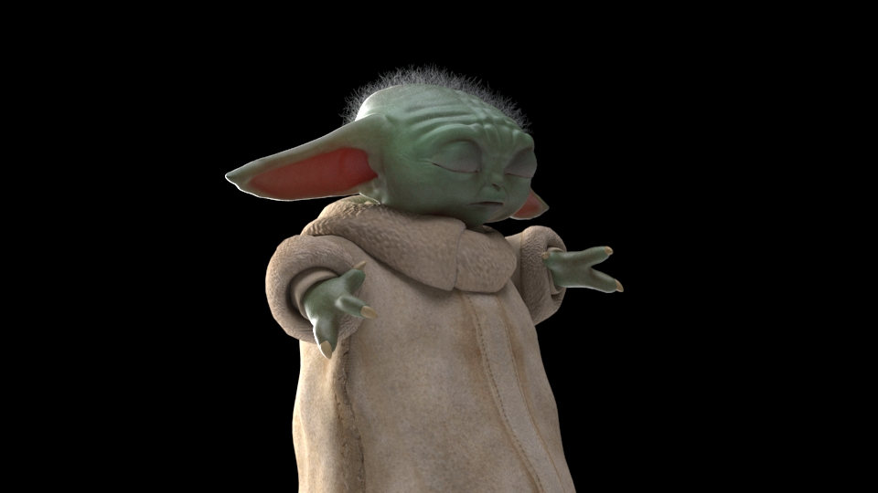 Baby Yoda 3d Model Zbrushcentral