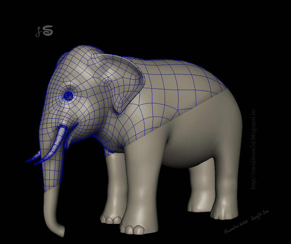 Modeling_Prinscreen_Elephant_SurajitSen_31102016.JPG
