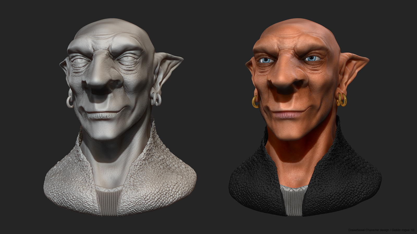 DrakeNasal Character design - Goblin rogue '13.jpg