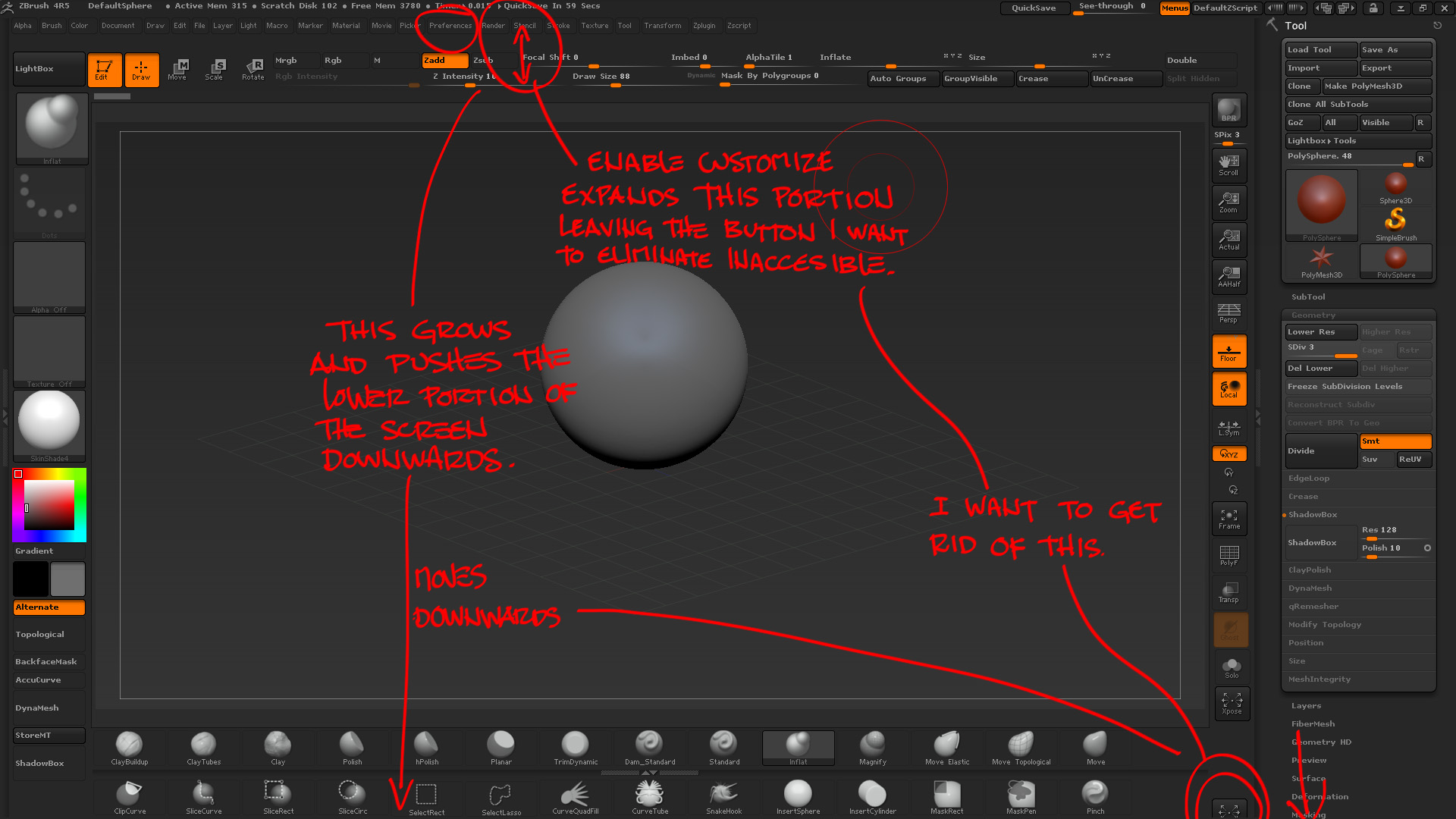Customize Small Insignificant Issue.jpg
