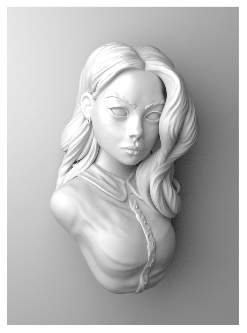 sculpt bust model