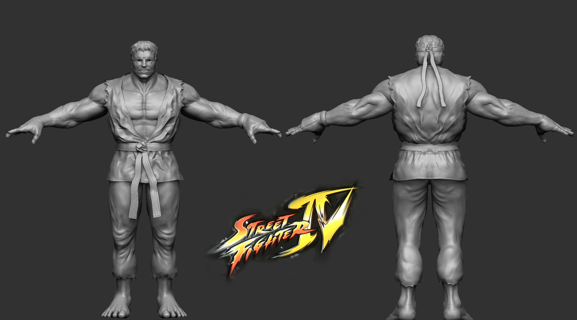 Ryu - Street Fighter - ZBrushCentral