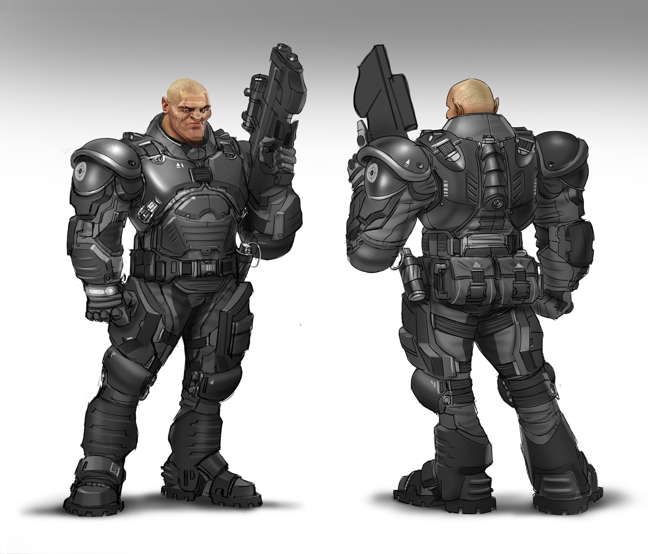 Эскизы и наброски wolfenstein the new order