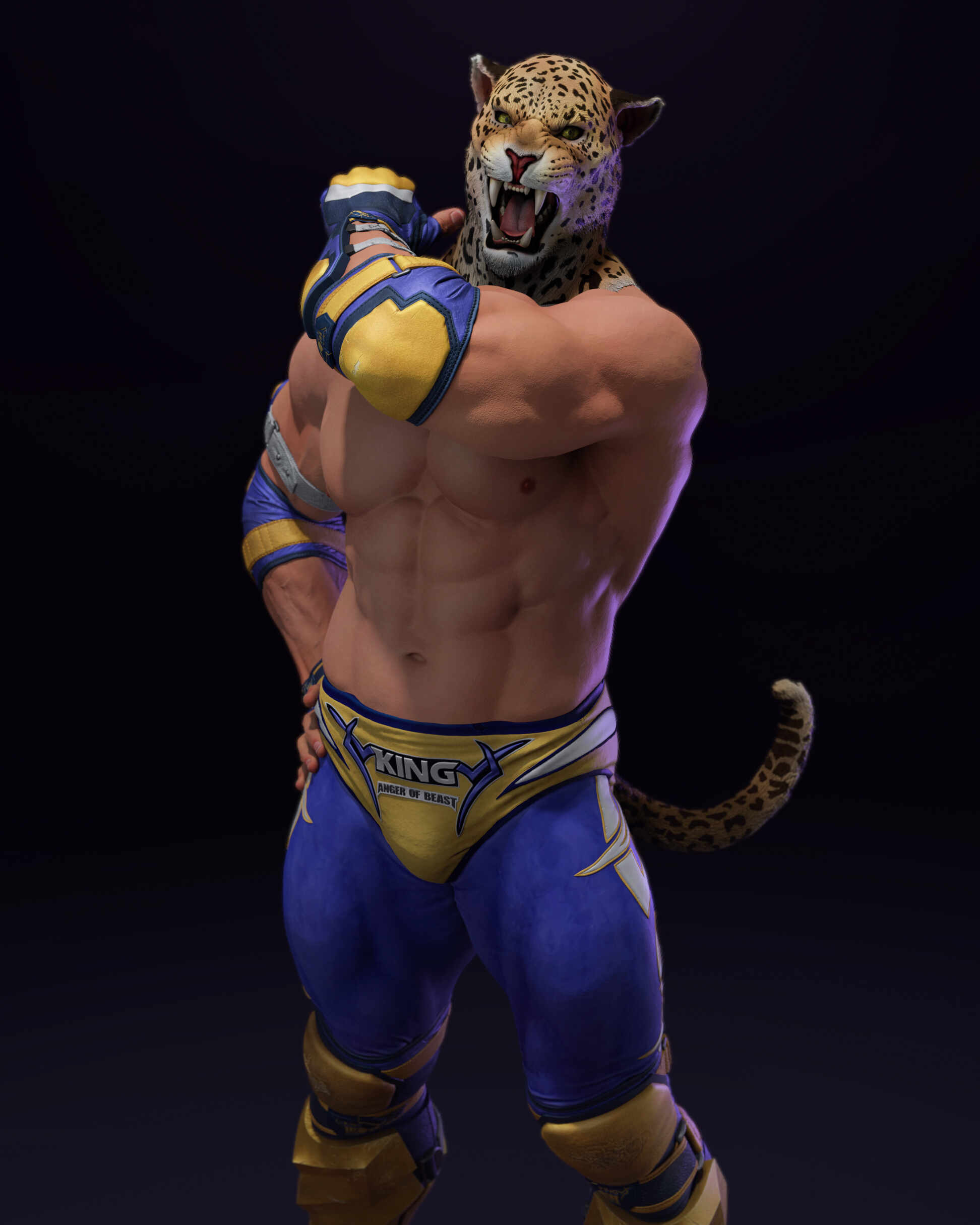 King Tekken Fan Art ZBrushCentral