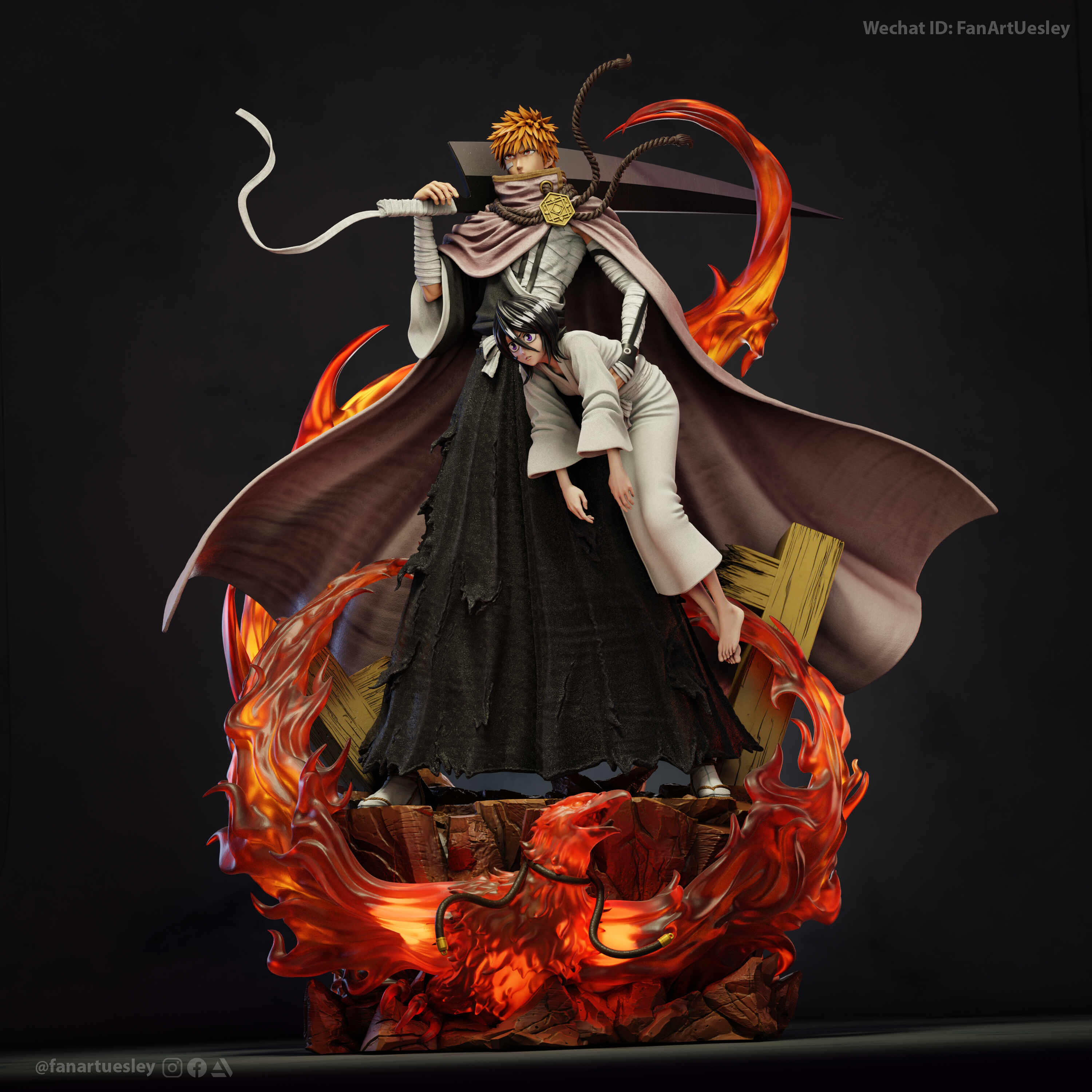 FanArtUesley-IchigoRukia-04