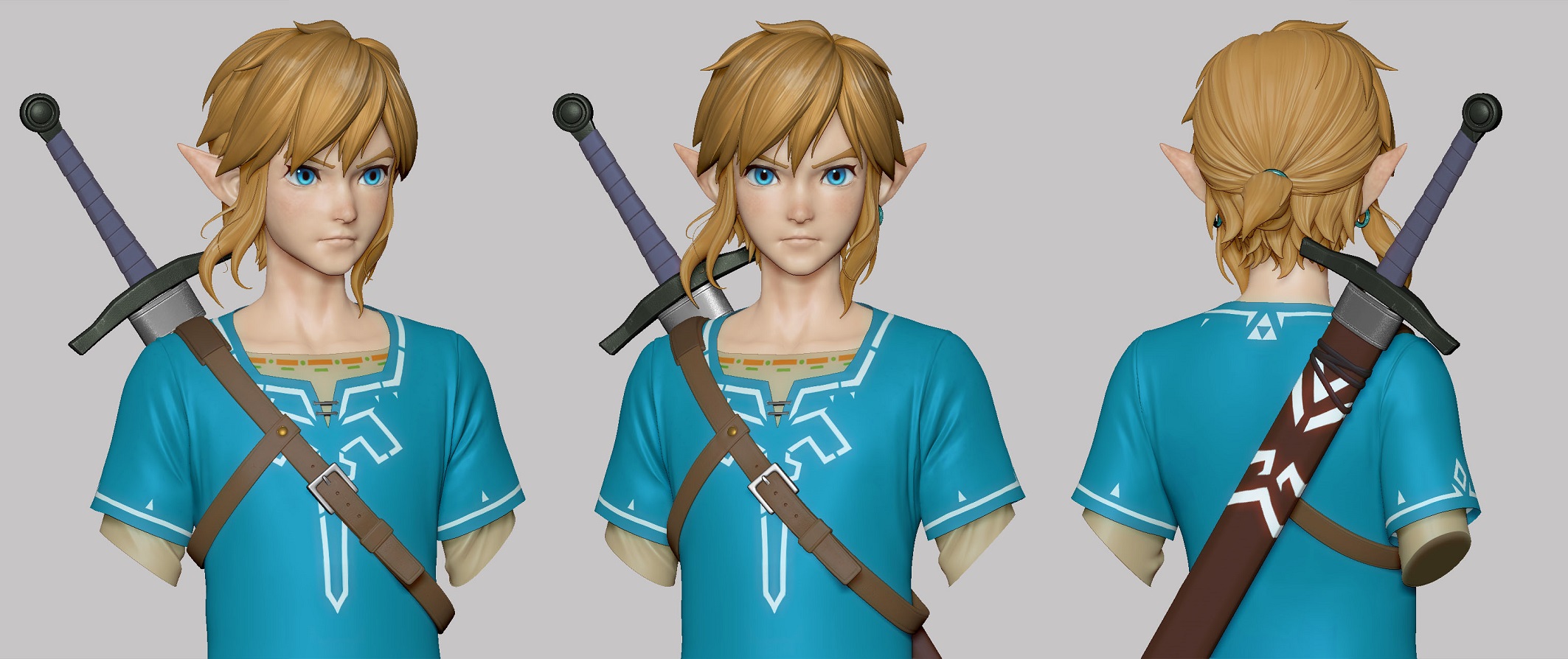 old zelda zbrush