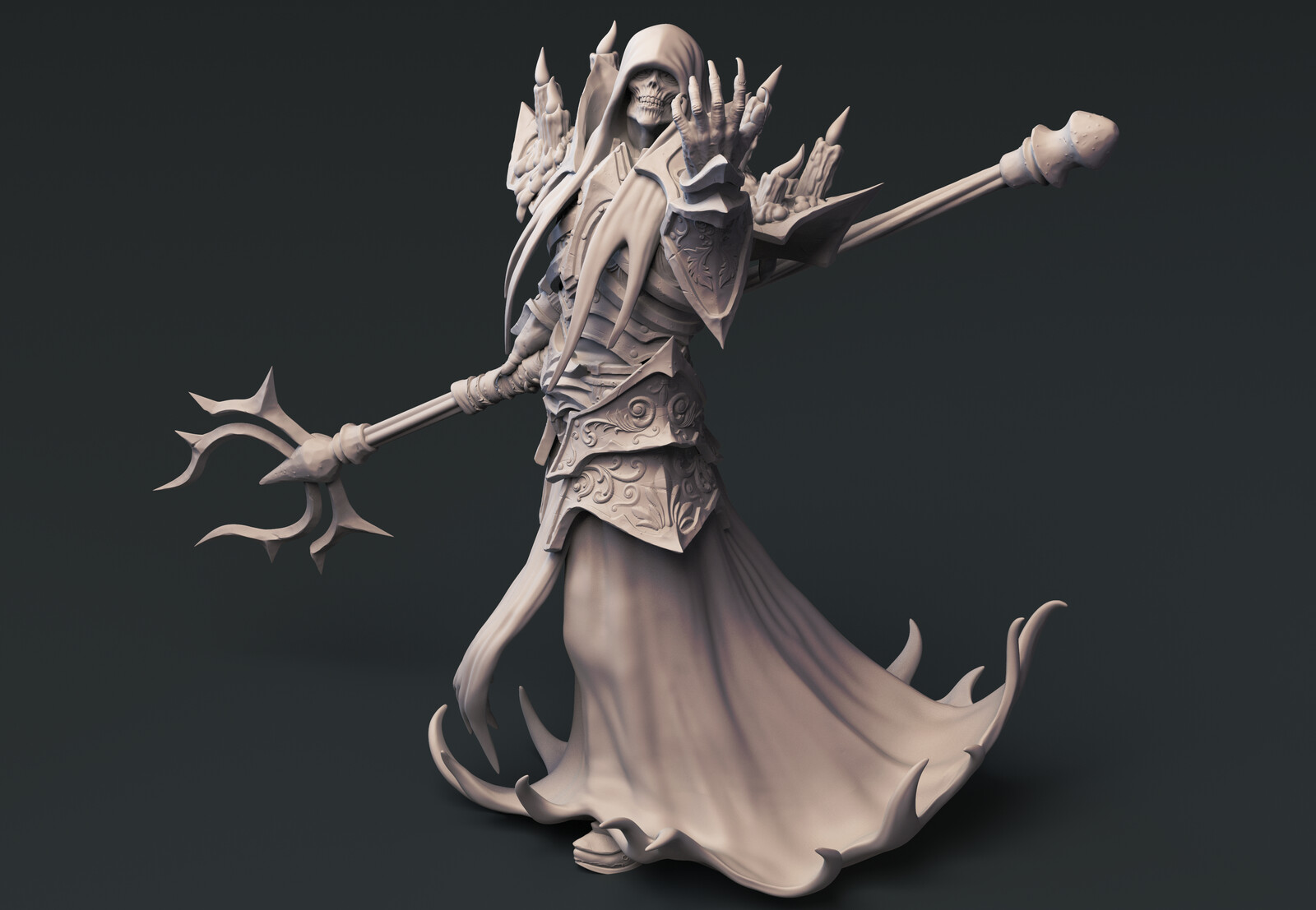 Previous emperor s grandson necromancer. Wight.