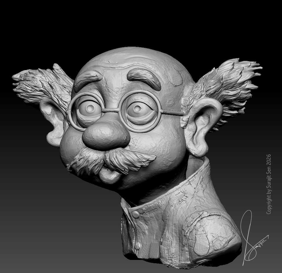 Common_Man_Digital_Sculpture_SurajitSen_April2026_WIP_1