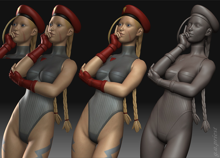 Cammy - Street Fighter 6 - ZBrushCentral