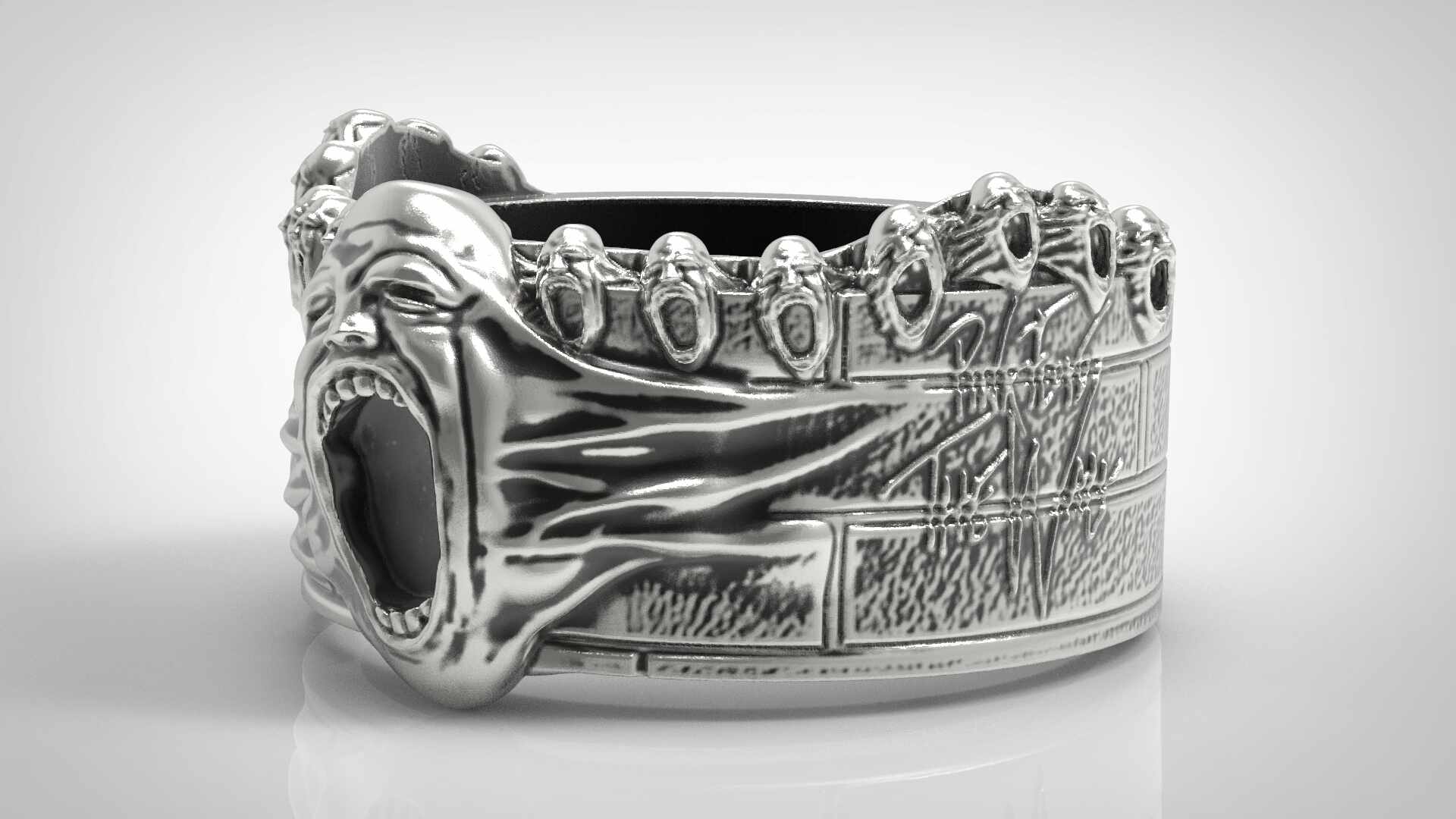 Pink Floyd Ring ZBrushCentral