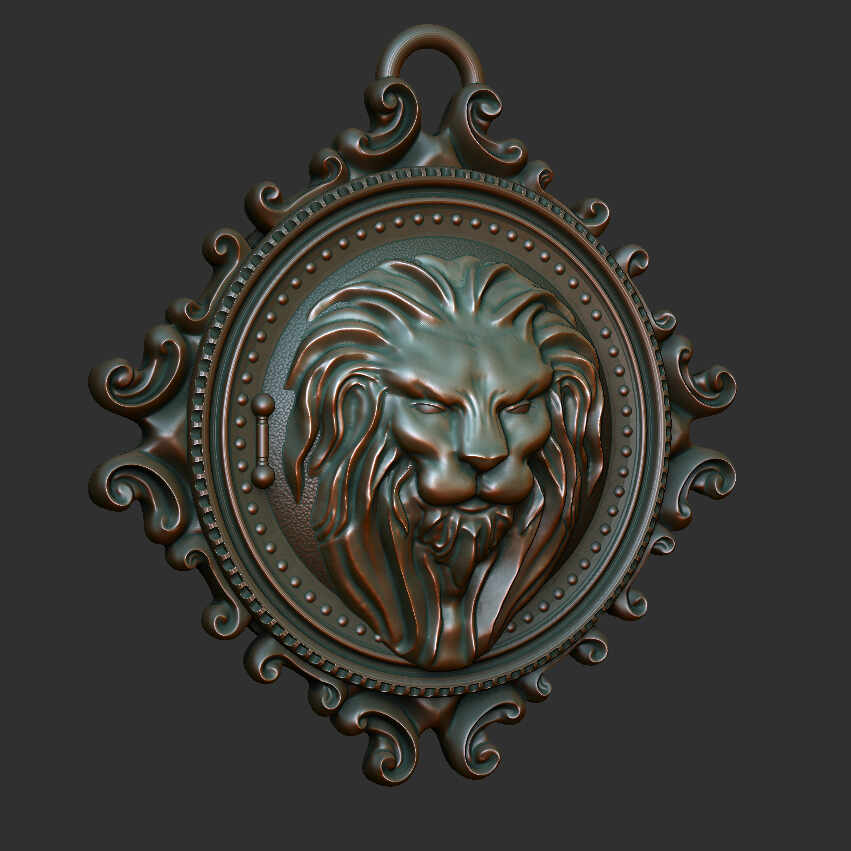 Lion Pendant2