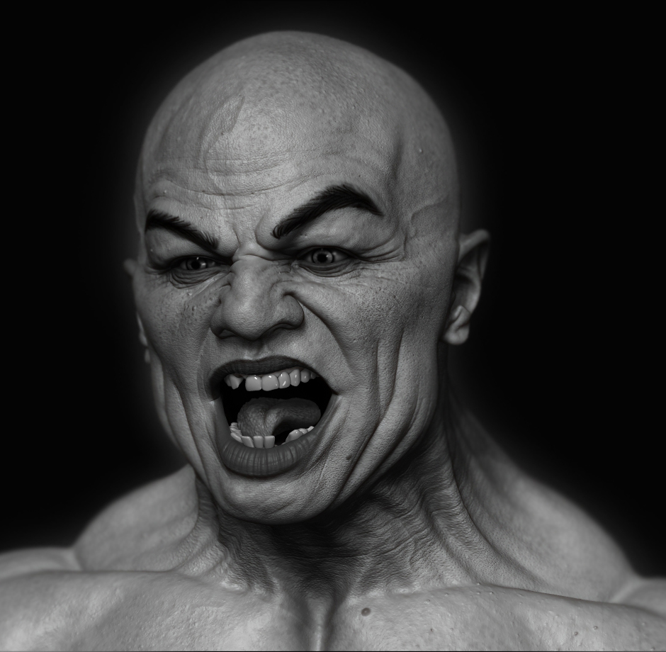 male scream expression (4)