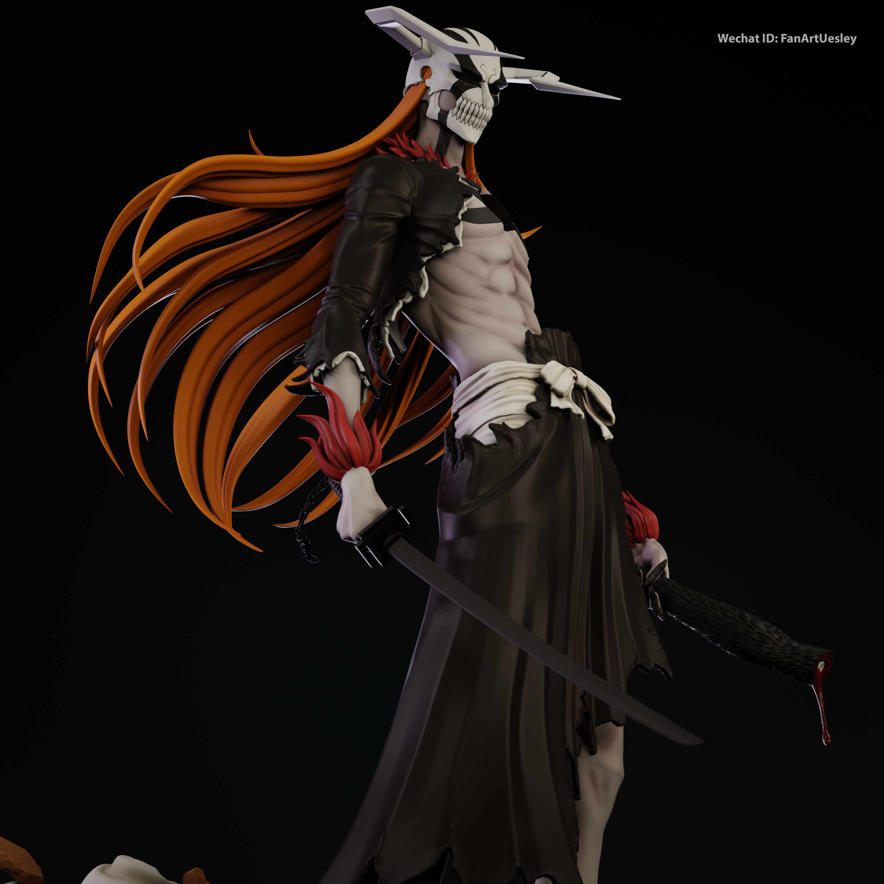 Vasto Lorde Ichigo - ZBrushCentral