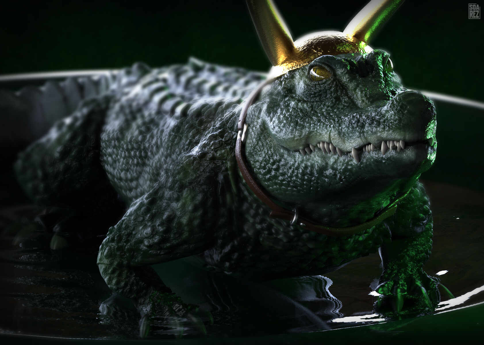 loki alligator plush