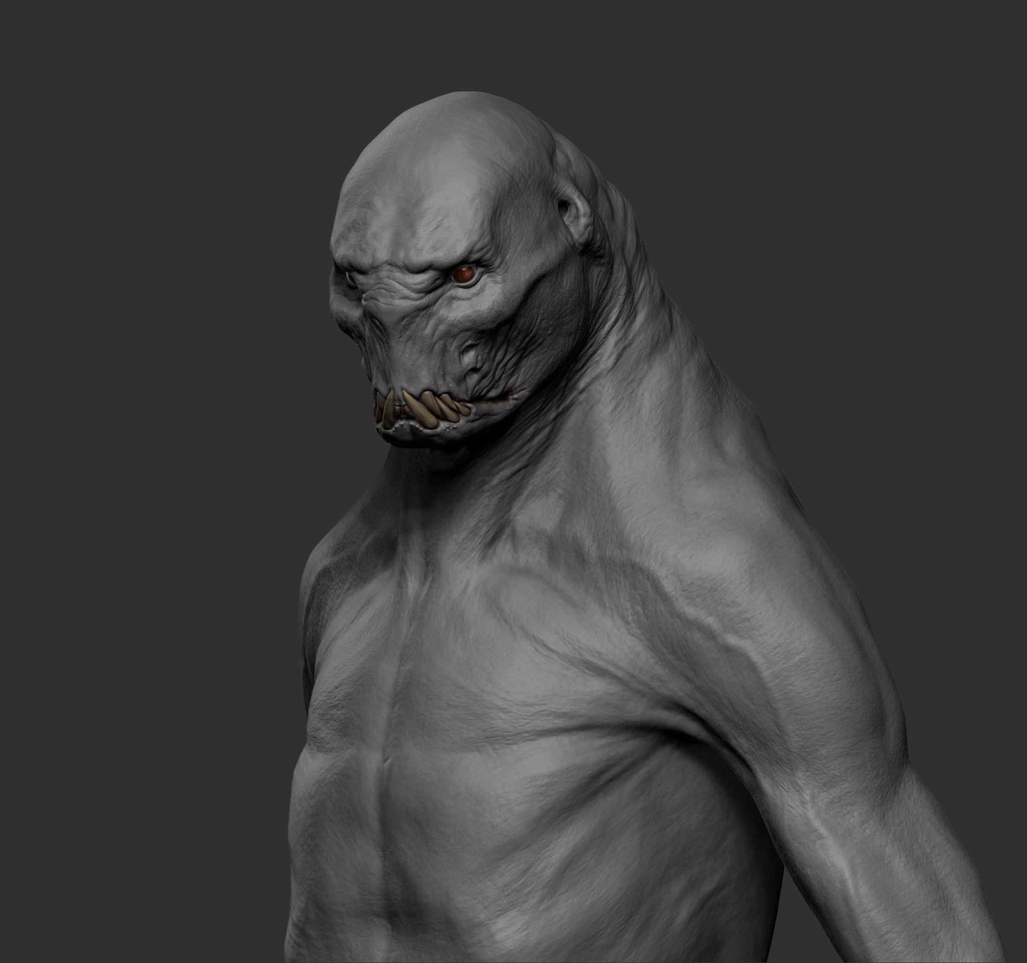 Alien Zbrush Scrribble Zbrushcentral