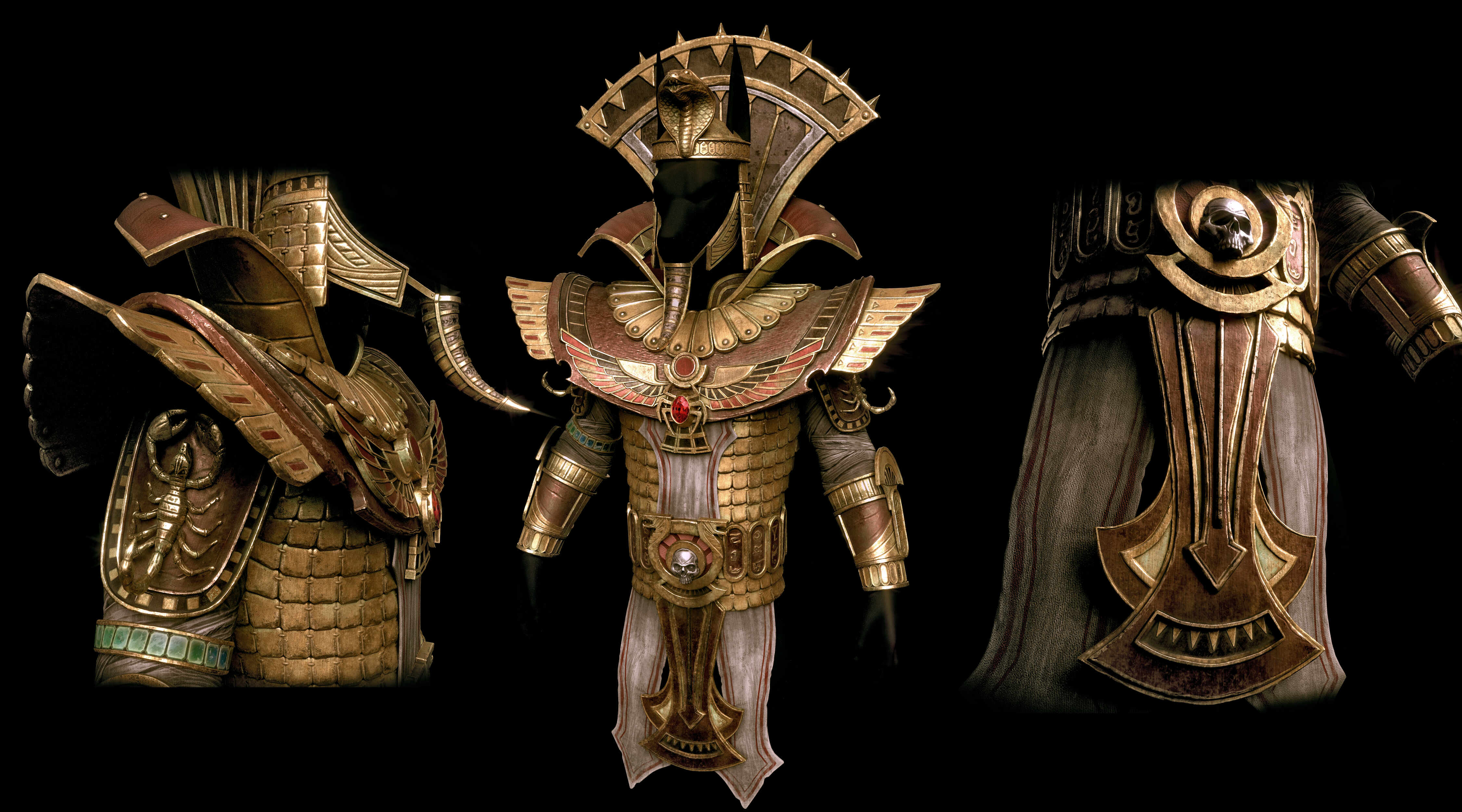 Egyptian armor ZBrushCentral